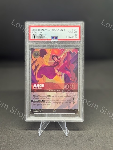 Aladdin Heroic Outlaw Enchanted EN1 PSA10