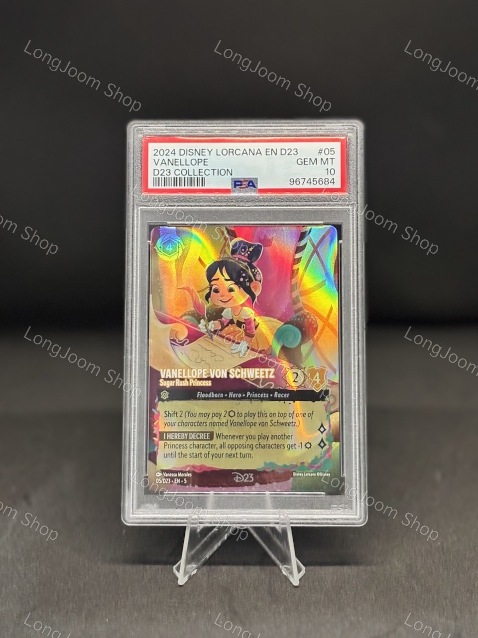 Vanellope Sugar Rush Princess D23 Collection PSA10